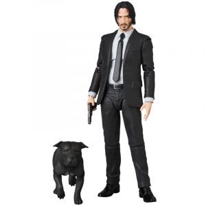 Boneco John Wick com acessórios