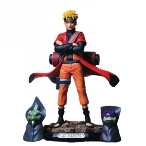 Boneco Naruto Modo Senin e Sapos Eremitas - Action Figure